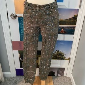 Anthropologie patterned pants